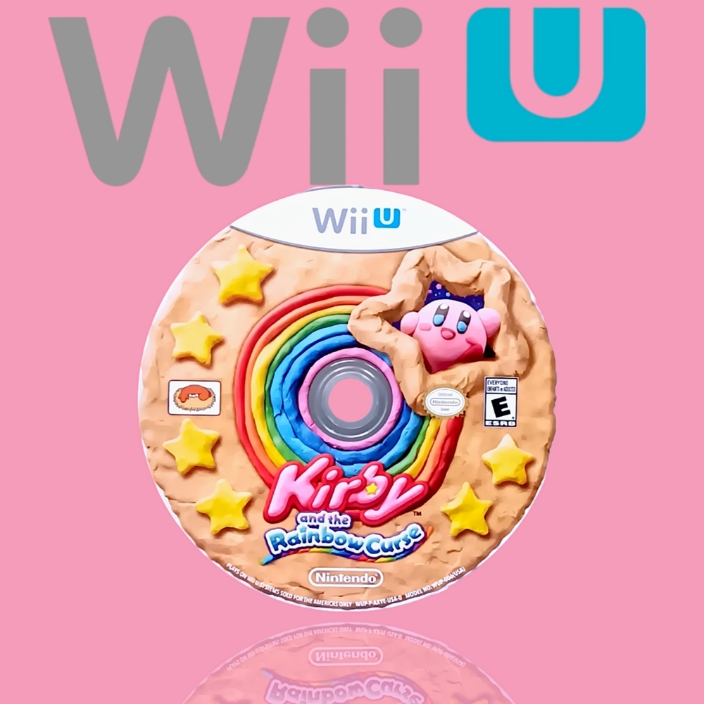 Kirby and the Rainbow Curse Wii U Disc Only